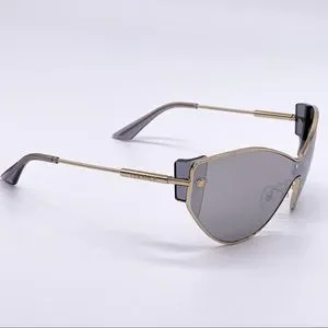 NEW VERSACE VE2239 1252/6G SILVER CAT EYE SUNGLASSES VERSACE VE 2239 12526G Versace Women main image 4